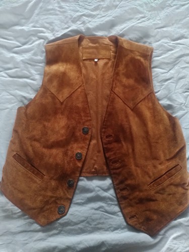 Lederweste herren wildleder - herren,