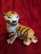 Keramik Tiger Höhe 27cm,Länge 31 cm,Breite 18 cm (neuwertig)