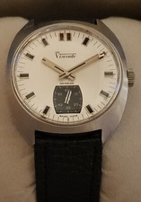 Vintage Armbanduhr Visconte in Edelstahl – Handaufzug - Cal. Unitas 6325