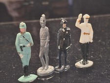 WHW Figuren Polizei Beamter Uniform Marine