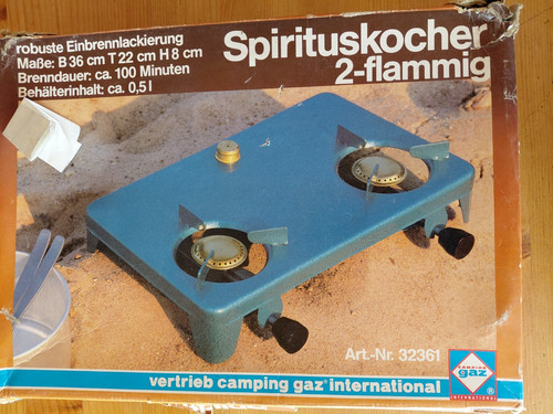 Spirituskocher flammig von - spirituskocher-,