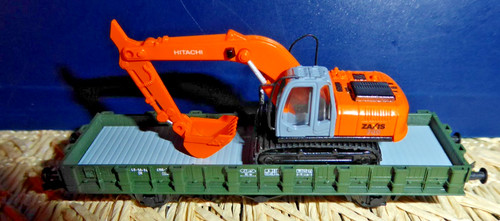 Tillig bauzug flachwagen - tt, bauzug-flachwagen
