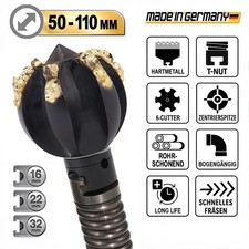 Frästulpe 50 - 110 mm TNUT