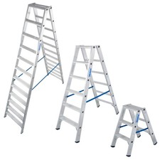 KRAUSE STABILO Stufen-DoppelLeiter Stufenleiter Stehleiter Klappleiter Leiter
