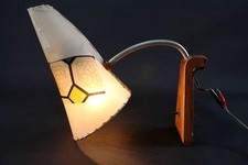 2x alte Wandlampe Lampe Kult Retro Design 50er 60er Jahre Tütenlampe Vintage