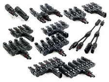 Solarstecker Kabel Buchse Verteiler 1 - 6 fach für Solarkabel Solarmodul PV 0%