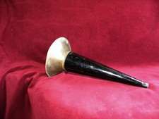 ORIGINAL ALTER HEXENHUT-TRICHTER EDISON PHONOGRAPH HORN WITCHHAT 14" SELTEN