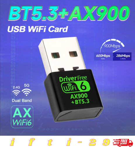 Ax900 usb 2in1 wifi - ax900, 6