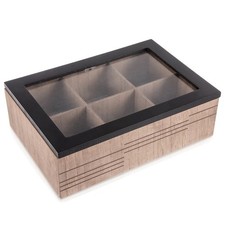 Teebox tee organizer mdf - mdf, 6