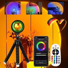 Sunset Lamp Projection