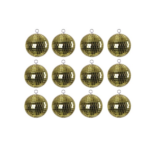 Spiegelkugel 5cm gold mini - 5cm,