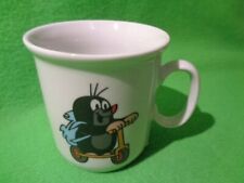 Henkelbecher  Krtek  Maulwurf mit Fahrrad 9 cm von Thun 