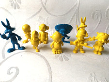 9 Stück Kaugummifiguren / Looney Tunes 70er Jahre
