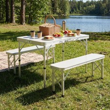 Campingtisch Klapptisch mit 2