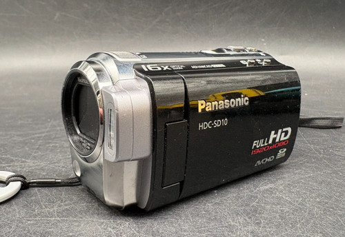 Panasonic hdc sd10 camcorder - ,