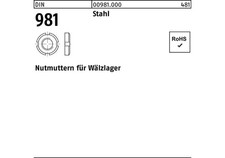 Reyher Nutmutter DIN 981 KM 9 M 45x1,5 Stahl