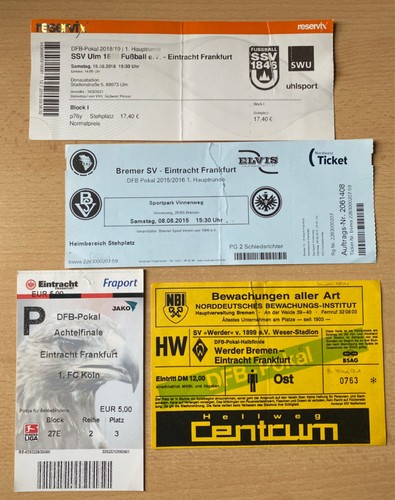 Alte tickets dfb pokal - alte, dfb-pokal