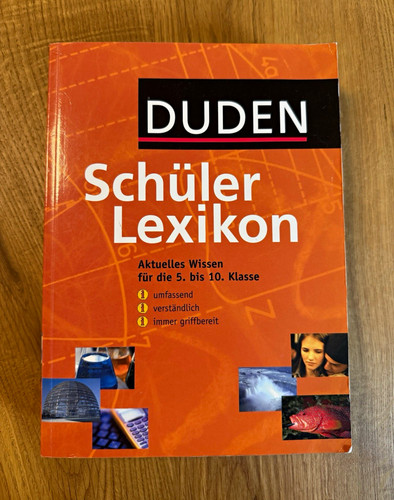Duden schülerlexikon - duden,