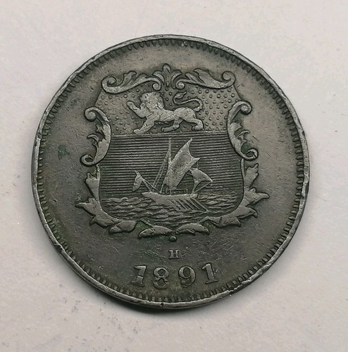 1891 britisch nordborneo half - britisch,
