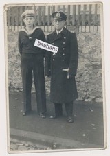 Foto Kriegsmarine Offizier mit