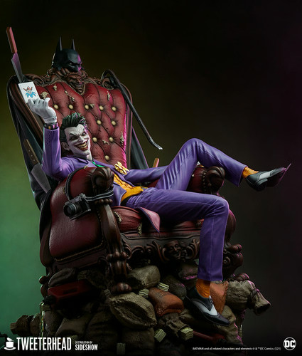 Joker exclusive statue - dc,