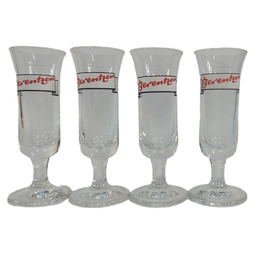 Berentzen vintage glas - 4x,