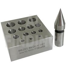 Spannzange Block Mit Rund Löcher Schmücke Blende Bildung Stanze 17 Grad 3mm-16mm
