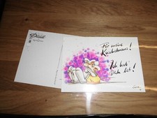 Achtung : Sammlungsauflösung : 1 Diddl Postkarte Nr - 22 die Springmaus