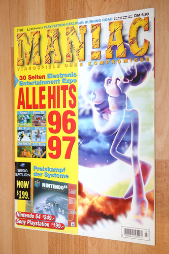 1996 maniac magazin nights - 1996,