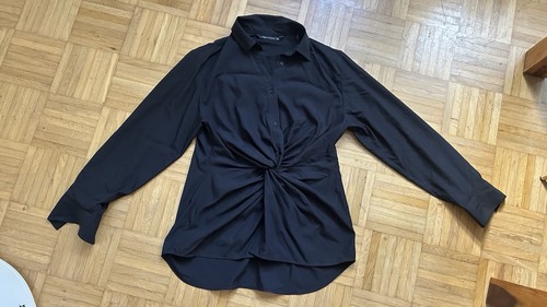 Damen zara bluse schwarz - damen, zara-bluse