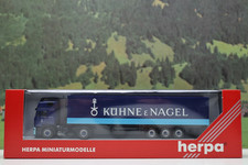 Herpa 1:87 142960 MAN F2000 Sattelzug Kühne&Nagel Spedition in Ovp Nr.5191