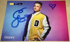 Gianni Laffontien DSDS 2022 Autogrammkarte Original signiert Autogramm Karte 