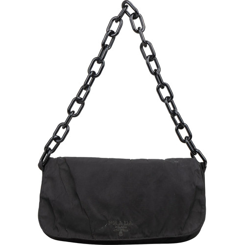 Prada nero tessuto plastic - nero,