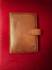 Terminplaner, Notizbuch, The Bridge, echt - Leder, ca. 14 cm x 19 cm