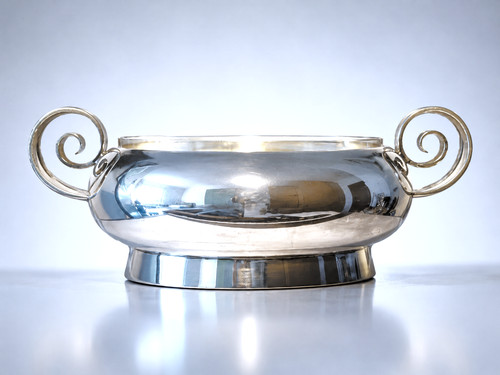 Art deco silber prunkschale - deco,
