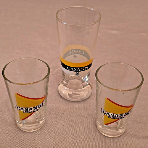 Kleine casanis gläser 1 - 2,