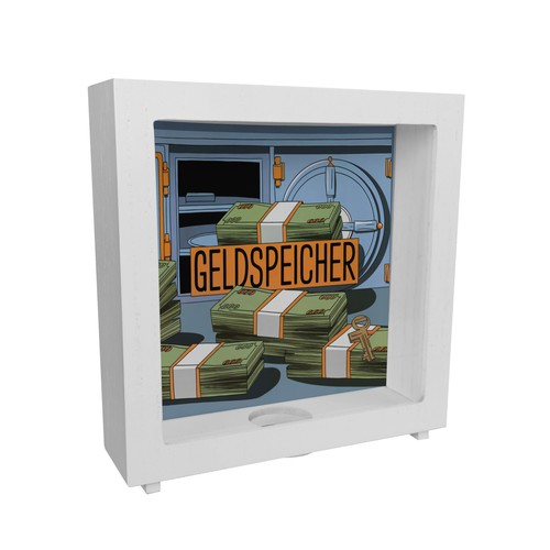 Geldspeicher rahmen spardose - rahmen,