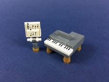 LEGO®  Klavier Piano Notenständer Flügel Musik Konzert Flügel Konzert Instrument