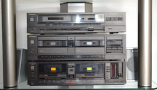 Technics Stereo Anlage SA - 190 Tuner, RS-T 139 , RS-T60 Double Cassette Deck
