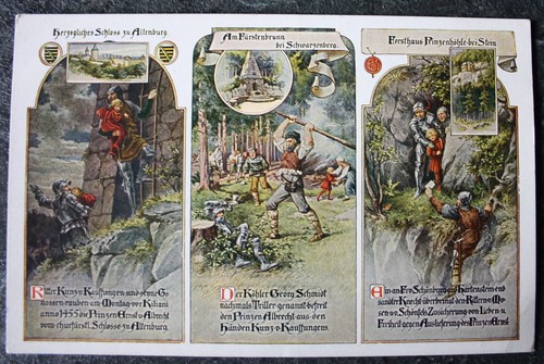 Schloss altenburg am - ak,