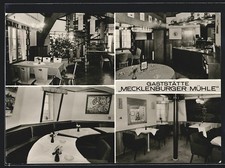 Ansichtskarte Groß Stieten, Gasthaus Mecklenburger Mühle, Klubraum, Café 