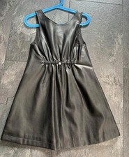 Zara Leder Kleid Mädchen 