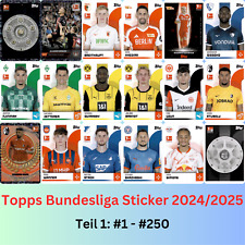 Topps Bundesliga Sticker 2024/2025 - Einzelsticker 1 - 250 zum Aussuchen 24/25