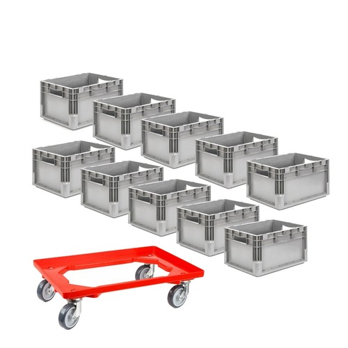 Ssi schäfer eurobox grau - schäfer,