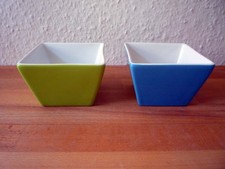 2 bunte Schalen, Dipp Schüsseln - für Salat, Müsli, tapas, etc. Villa loca