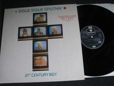 Sigue Sigue Sputnik-21st Century Boy 12" Maxi LP-1986 Germany-EMI-1C K0602012596