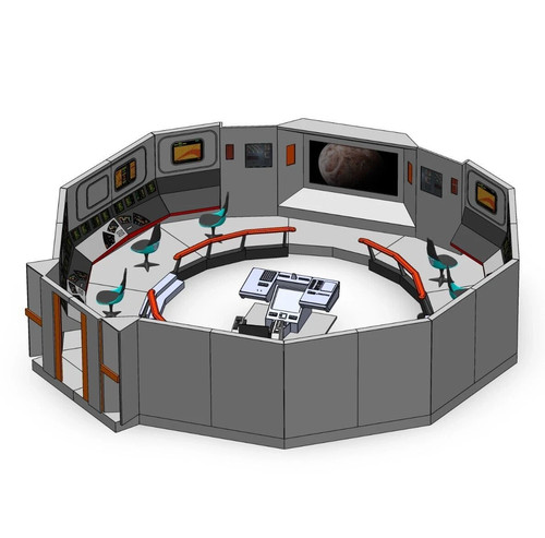 Star trek tos bridge - star,