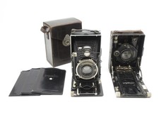 2x Voigtländer Bergheil / Avus  Plattenkamera