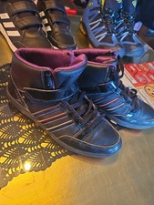 Adidas Honey Mid Sleek Series Sneaker High Top 38 Schwarz Lila Pink