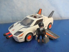 4876 Auto Agenten Super Racer Figur zu 9255 4875 Hauptquartier Playmobil 2231